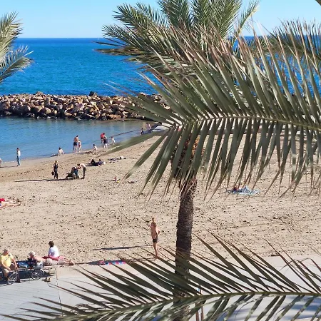 Beach Front First Line In The Center Of Town Guest house Torrevieja